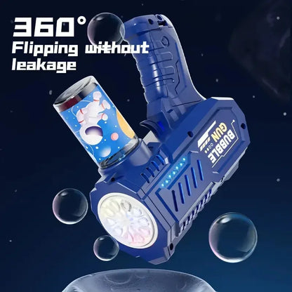 Children Electric Bubble Gun Rocket Soap