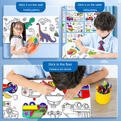 3M Children's Drawing Roll Sticky Coloring