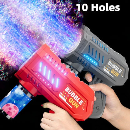 Children Electric Bubble Gun Rocket Soap